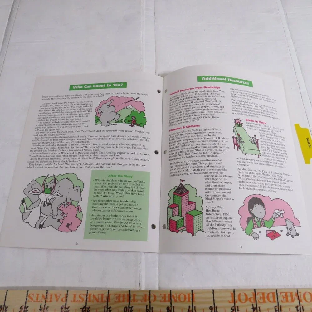 Solve It Out BIG BOOK (almost 2 feet tall) with teacher pages CLASSROOM SIZE